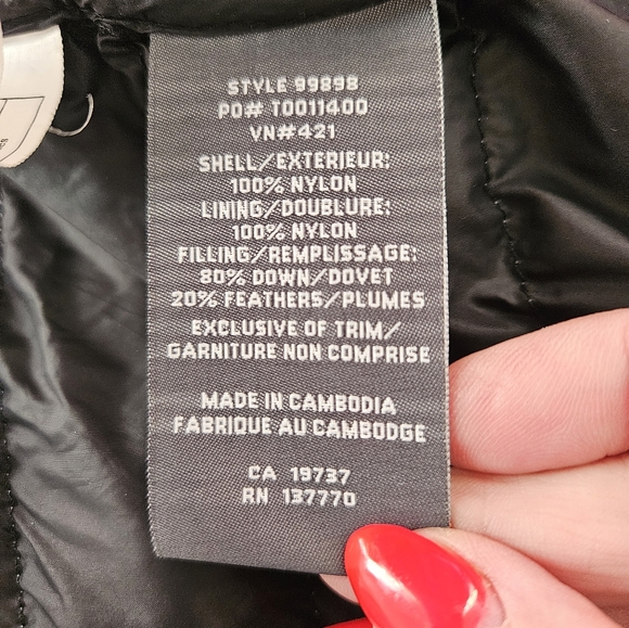 Elevate Whistler Gray Light Down Vest - Picture 7 of 10